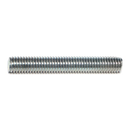 Midwest Fastener Fully Threaded Rod, 7/16"-14, Zinc Plated Finish, 5 PK 76961